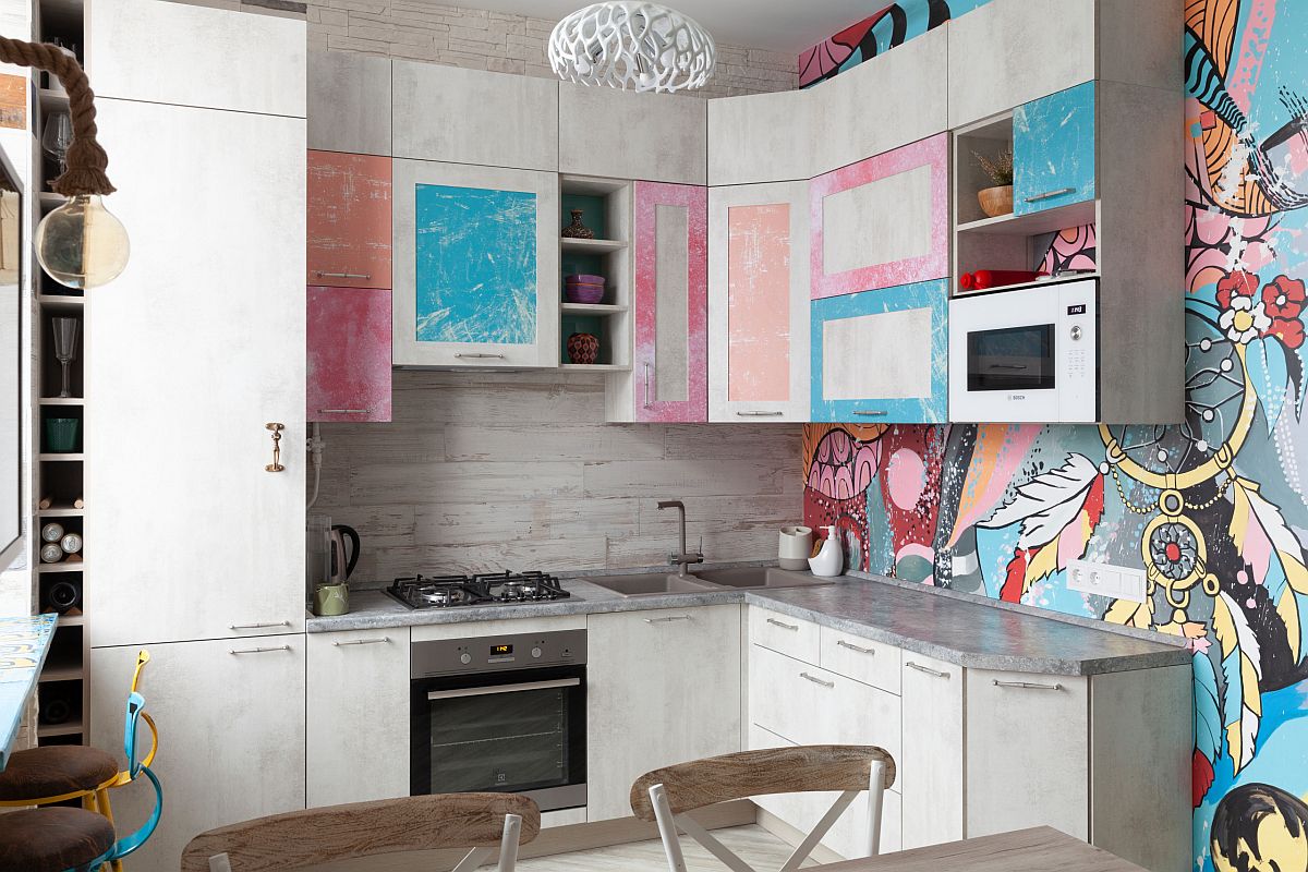 Những khối màu đẹp cho nội thất nhà bếp